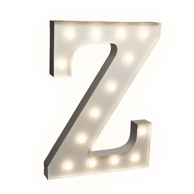 Žárovkové písmeno Z