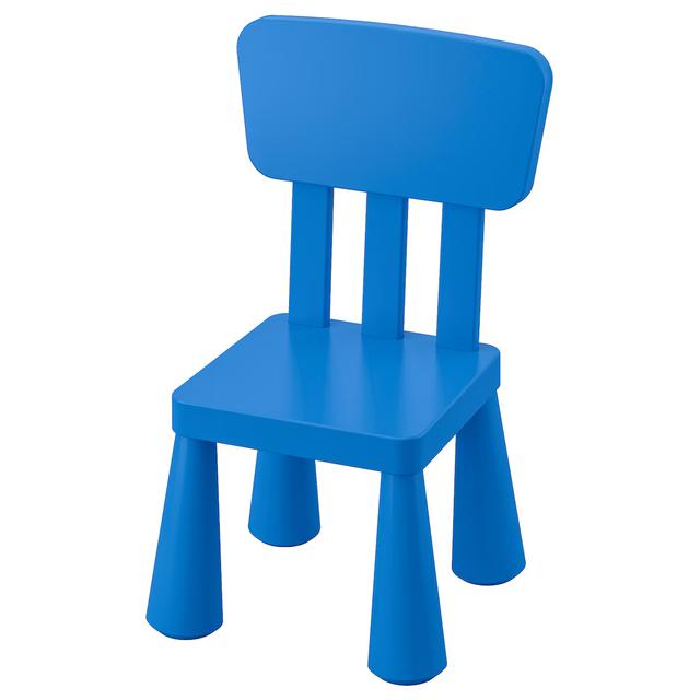 Dětská židle modrá