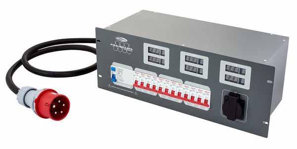 Power distributor 400V32A/12x230V16A