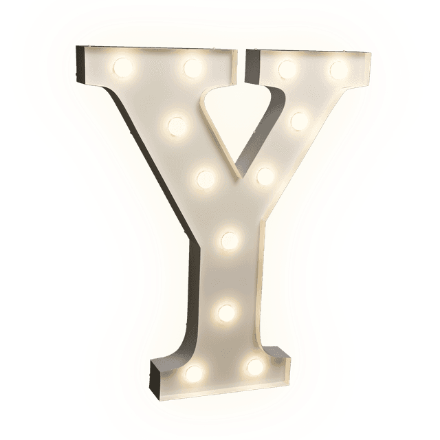 Žárovkové písmeno Y