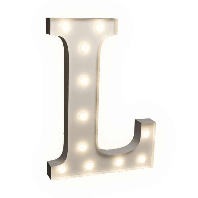 Žárovkové písmeno L